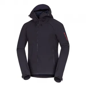 Pánska turistická softshellová bunda NORTHFINDER BRIO-269black