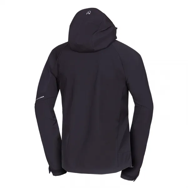 Pánska turistická softshellová bunda NORTHFINDER BRIO-269black