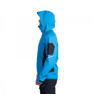 Pánska turistická softshellová bunda NORTHFINDER BRIO-271blackblue