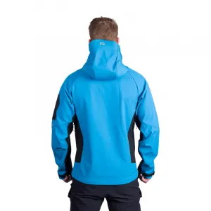 Pánska turistická softshellová bunda NORTHFINDER BRIO-271blackblue