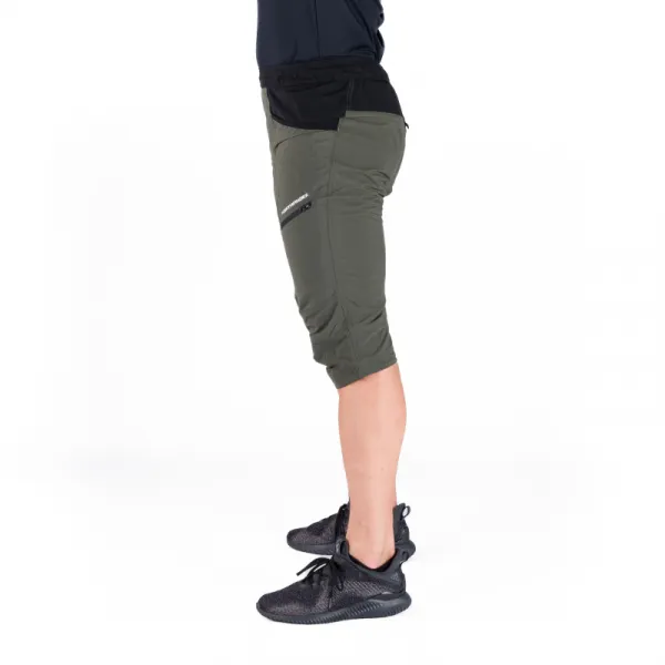 Pánske turistické 3 4 nohavice NORTHFINDER ARTUR-550blackdarkgreen