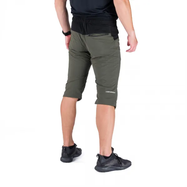Pánske turistické 3 4 nohavice NORTHFINDER ARTUR-550blackdarkgreen