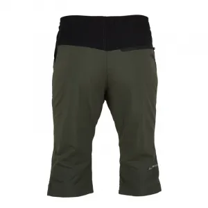 Pánske turistické 3 4 nohavice NORTHFINDER ARTUR-550blackdarkgreen