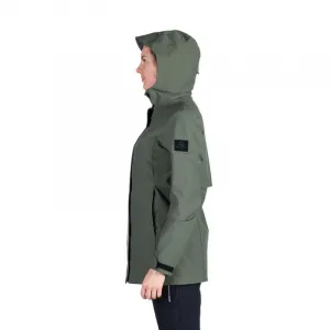 Dámska turistická softshellová bunda NORTHFINDER LUCINDA-300darkgreen