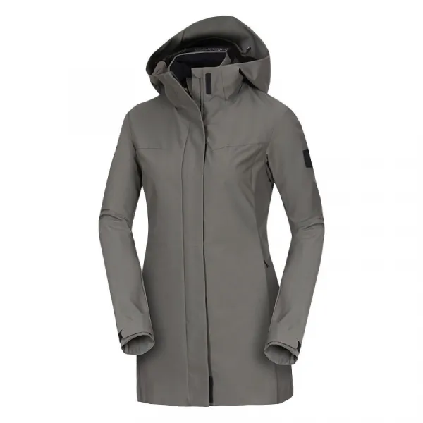 Dámska turistická softshellová bunda NORTHFINDER LUCINDA-300darkgreen