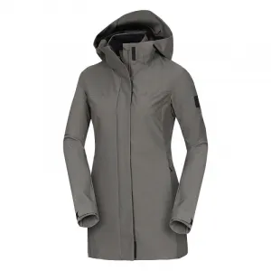 Dámska turistická softshellová bunda NORTHFINDER LUCINDA-300darkgreen