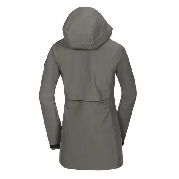 Dámska turistická softshellová bunda NORTHFINDER LUCINDA-300darkgreen