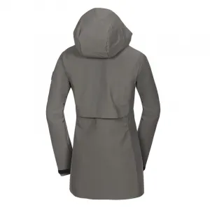 Dámska turistická softshellová bunda NORTHFINDER LUCINDA-300darkgreen