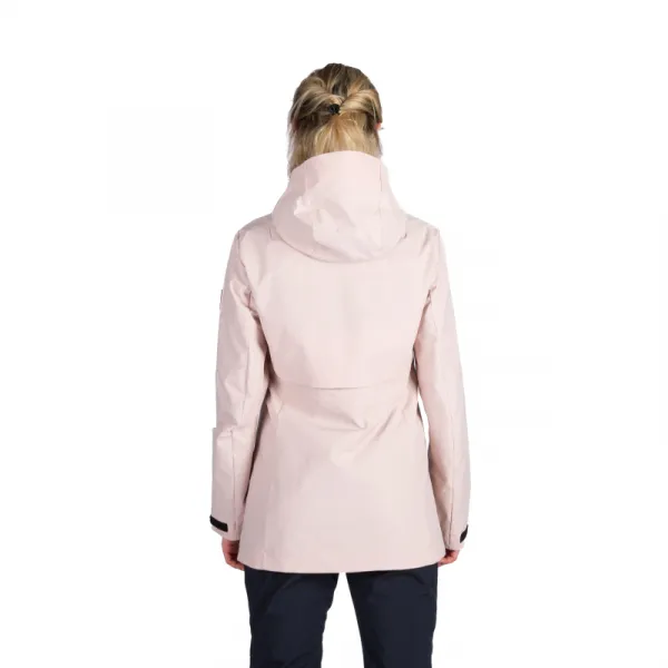 Dámska turistická softshellová bunda NORTHFINDER LUCINDA-366rose