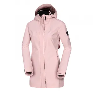 Dámska turistická softshellová bunda NORTHFINDER LUCINDA-366rose