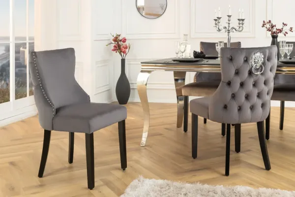 Chesterfield jedálenská stolička 2 ks FRIXON Dekorhome