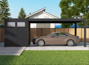 Hliníkový prístrešok na auto PRESTIGE Rojaplast
