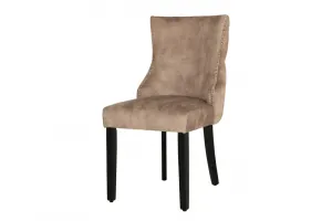 Chesterfield jedálenská stolička 2 ks FRIXON Dekorhome