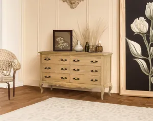 LivinHill Komoda Venezia 140 cm z masivu dub Benátský