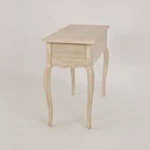 LivinHill Konzolový stolek Venezia 110 cm z masivu béžový
