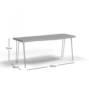 Avola AV1781-79 Jedálenský stôl 200cm