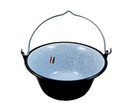 Závesnýsmaltovanýkotlík3L+trojnožka