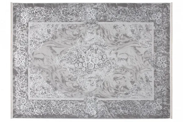 Modernýbielo-sivýdizajnovýinteriérovýkoberecsovzoromŠírka:80cm|Dĺžka:150cm56556_115488