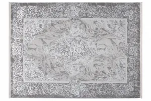 Modernýbielo-sivýdizajnovýinteriérovýkoberecsovzoromŠírka:80cm|Dĺžka:150cm56556_115488