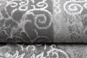 Modernýbielo-sivýdizajnovýinteriérovýkoberecsovzoromŠírka:80cm|Dĺžka:150cm56556_115488