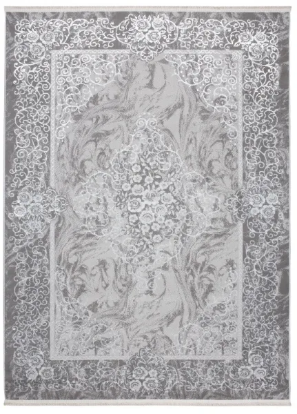 Modernýbielo-sivýdizajnovýinteriérovýkoberecsovzoromŠírka:80cm|Dĺžka:150cm56556_115488