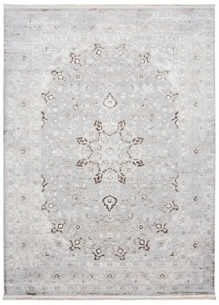 Svetlýbielo-sivýdizajnovývintagekoberecsovzormiŠírka:80cm|Dĺžka:150cm56590_115428