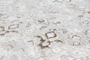 Svetlýbielo-sivýdizajnovývintagekoberecsovzormiŠírka:80cm|Dĺžka:150cm56590_115428