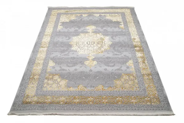 ExkluzívnykoberecsivejfarbysozlatýmorientálnymvzoromŠírka:200cm|Dĺžka:300cm56558_115482