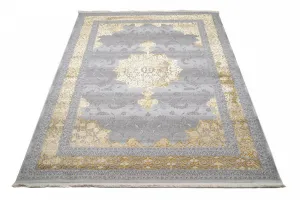 ExkluzívnykoberecsivejfarbysozlatýmorientálnymvzoromŠírka:200cm|Dĺžka:300cm56558_115482