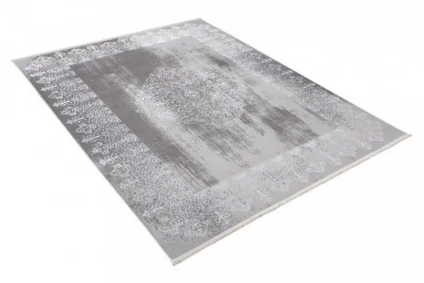 ModernýkoberecsivejfarbysorientálnymvzorombielejfarbyŠírka:80cm|Dĺžka:150cm56615_115493