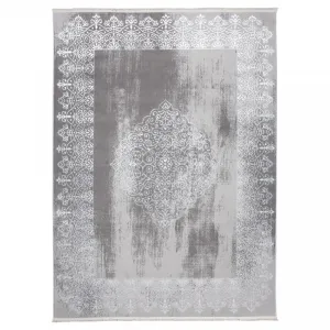 ModernýkoberecsivejfarbysorientálnymvzorombielejfarbyŠírka:80cm|Dĺžka:150cm56615_115493