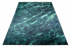 ModernýzelenýkoberecsmramorovýmvzoromŠírka:80cm|Dĺžka:150cm56764_115926