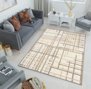 TerasovýkrémovýkoberecsosivýdetailomŠírka:80cm|Dĺžka:150cm67117_121203