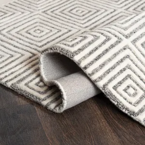 LuxusnývlnenýkoberecvkrémovosivomprevedeníAlsterŠírka:80cm|Dĺžka:150cm67613_122995