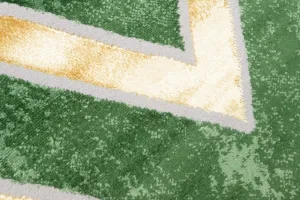 ZaujímavýzelenýkoberecsozlatýmvzoromkosoštvorcovŠírka:140cm|Dĺžka:200cm56535_115783