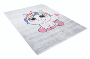 DetskýkoberecsmotívomrozkošnéhojednorožcaŠírka:120cm|Dĺžka:170cm56663_115750