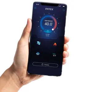 Intex Vírivý bazén PureSpa Bubble Greywood Deluxe 6 - 28442