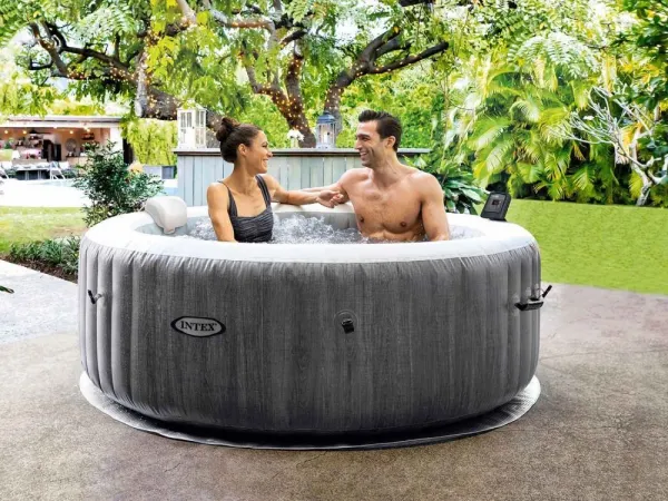 Intex Vírivý bazén PureSpa Bubble Greywood Deluxe 6 - 28442