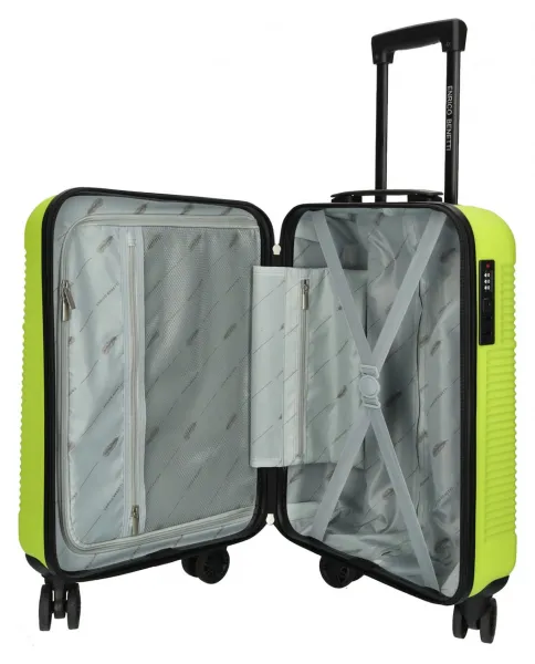 Kufor do lietadla 55x40x20 Enrico Benetti Louisville 39040-50 Lime green