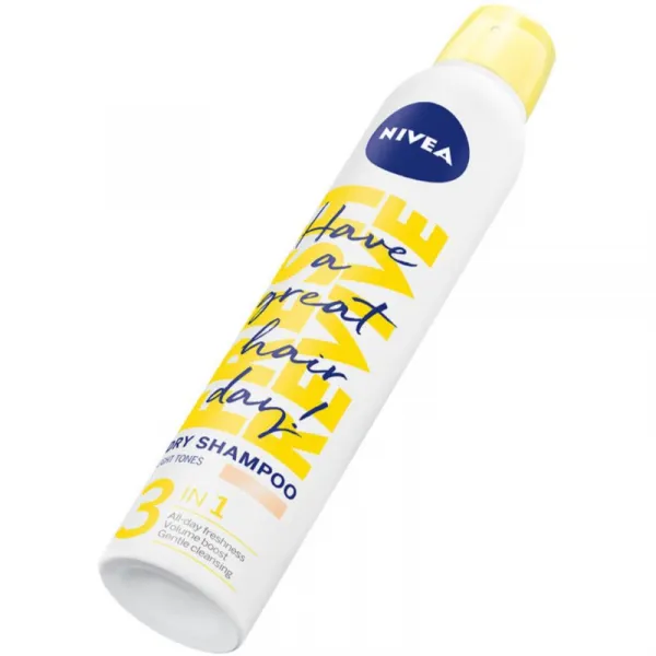 NIVEA Fresh Revive suchý šampón pre zväčšenie objemu Light Tones 200 ml