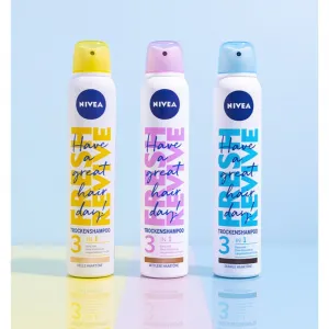 NIVEA Fresh Revive suchý šampón pre zväčšenie objemu Light Tones 200 ml