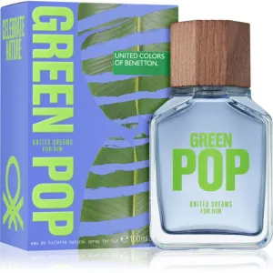 Benetton United Dreams Green Pop For Him toaletná voda pre mužov 100 ml