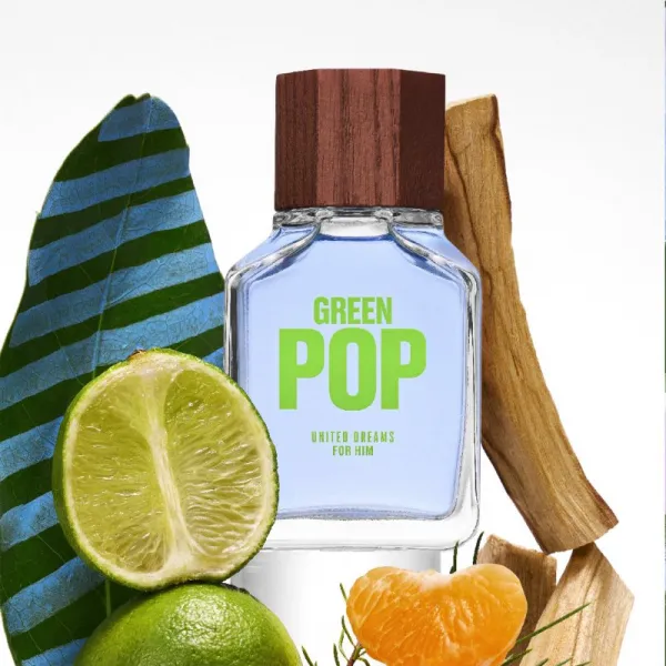 Benetton United Dreams Green Pop For Him toaletná voda pre mužov 100 ml