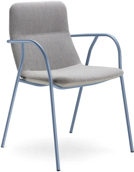 LD SEATING Konferenčné kreslo FLEXI LIGHT, CHL-N15, modrá podnož