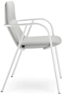 LD SEATING Konferenčné kreslo FLEXI LIGHT, CHL-N0, biela podnož
