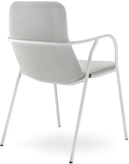 LD SEATING Konferenčné kreslo FLEXI LIGHT, CHL-N0, biela podnož