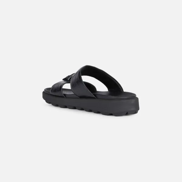 Black men's slippers Geox Spherica Ec6 - Men's