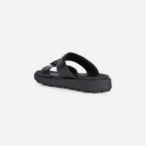 Black men's slippers Geox Spherica Ec6 - Men's