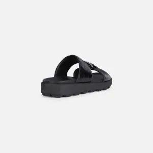 Black men's slippers Geox Spherica Ec6 - Men's