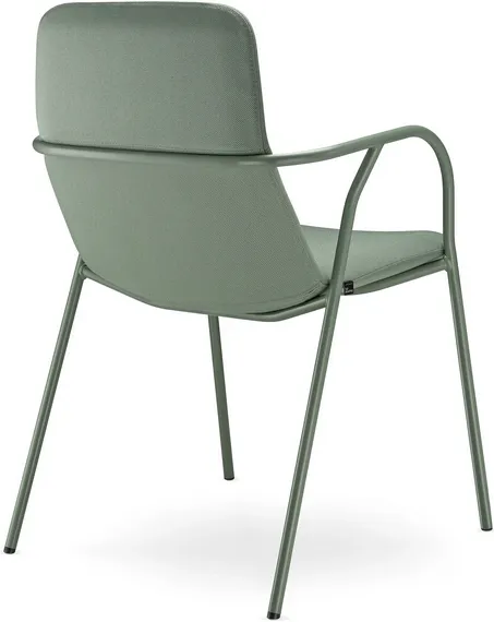 LD SEATING Konferenčné kreslo FLEXI LIGHT, CHL-N12, zelená podnož